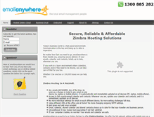Tablet Screenshot of emailanywhere.com.au